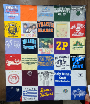 Binghamton University: Celebrating Campus Spirit with T-Shirt Quilts
