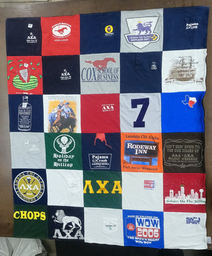 Treasuring Mustang Memories with Custom T-Shirt Quilts