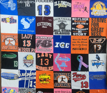 Relive Your Brevard College Adventures with Project Repat T-Shirt Quilts