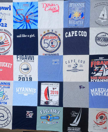 Celebrating Figawi Race Weekend with Custom T-Shirt Quilts: Preserving Memories