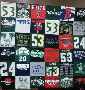 Embrace Berry College Memories with Project Repat T-Shirt Quilts