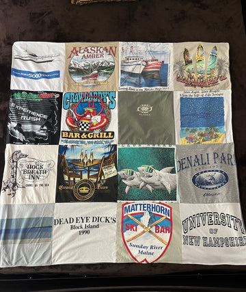 Embracing Wildcat Memories with Custom T-Shirt Quilts