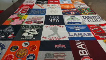 Tiger Pride in Stitches: Celebrating Your University of Houston Journey with T-Shirt Quilts