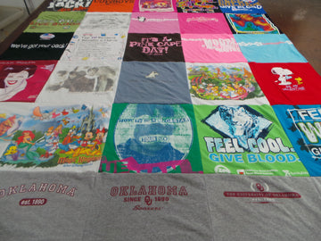 Commemorating Sooner Memories with Custom T-Shirt Quilts
