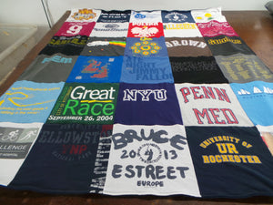 Yellowjacket Pride: University of Rochester T-Shirt Quilts