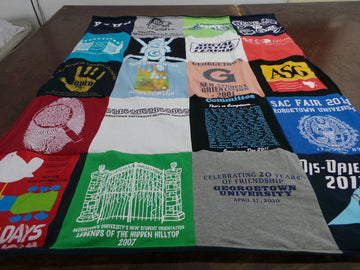 Hoyas Forever: Georgetown University T-Shirt Quilt Memories