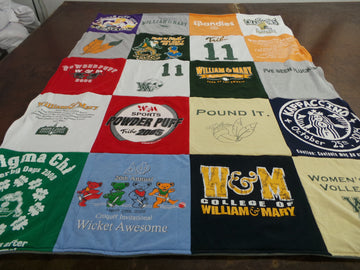 College of William & Mary - T-Shirt Quilt Keepsakes