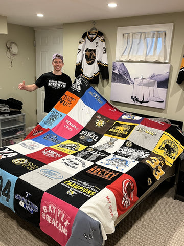 Cherishing College Memories: AIC Students and Project Repat T-Shirt Quilts