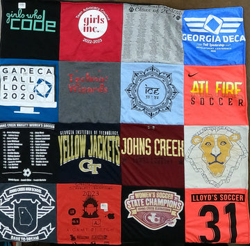 Celebrate Your Georgia Tech Journey with Project Repat T-Shirt Quilts