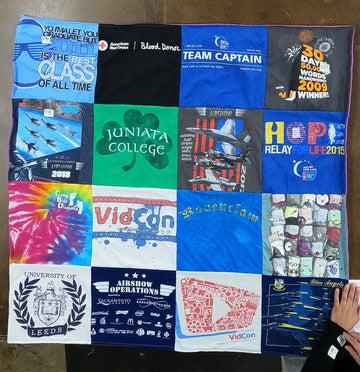 Capture Your Juniata College Memories with Project Repat T-Shirt Quilts