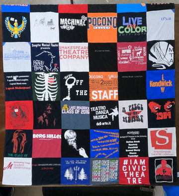 Relive Your Muhlenberg College Memories with Project Repat T-Shirt Quilts