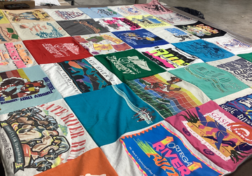 Running shirts should be turned into a t-shirt quilt