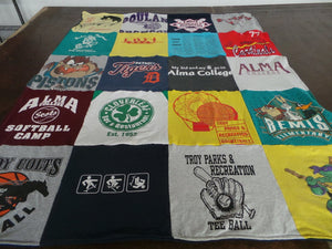 Alma College - T-Shirt Quilt Keepsakes