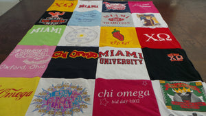 Revive Your Miami University Memories: Transform with Project Repat T-Shirt Quilts