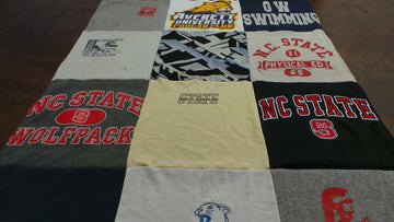 Celebrating School Spirit with Averett University and Project Repat T-Shirt Quilts