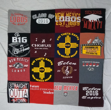 Preserve Your UNM Experience with Project Repat’s Custom T-Shirt Quilts