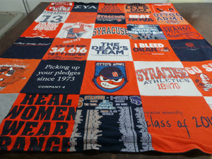 Syracuse University - Why Investing In T-Shirt Quilts Is Memorable