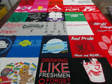Albright College - Affordable T-Shirt Quilt Keepsakes