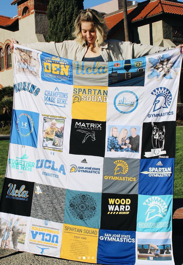 Preserve Your San Jose State Memories with a Custom Project Repat T-Shirt Quilt