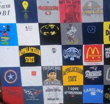 Preserving Appalachian State University Memories with Project Repat T-Shirt Quilts