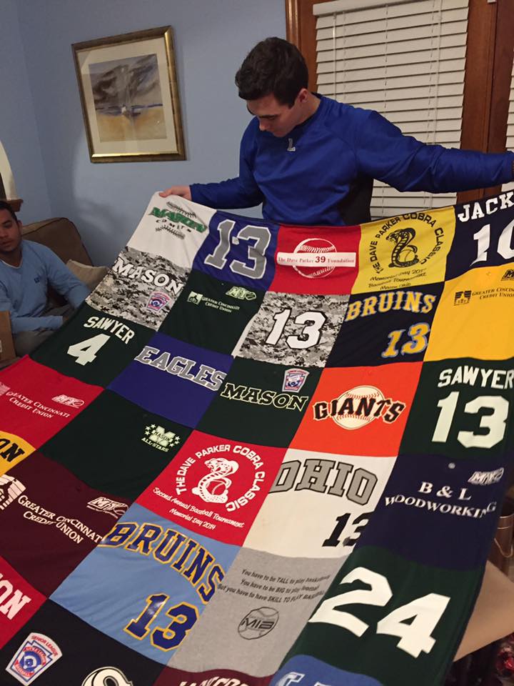 T shirts into online blanket