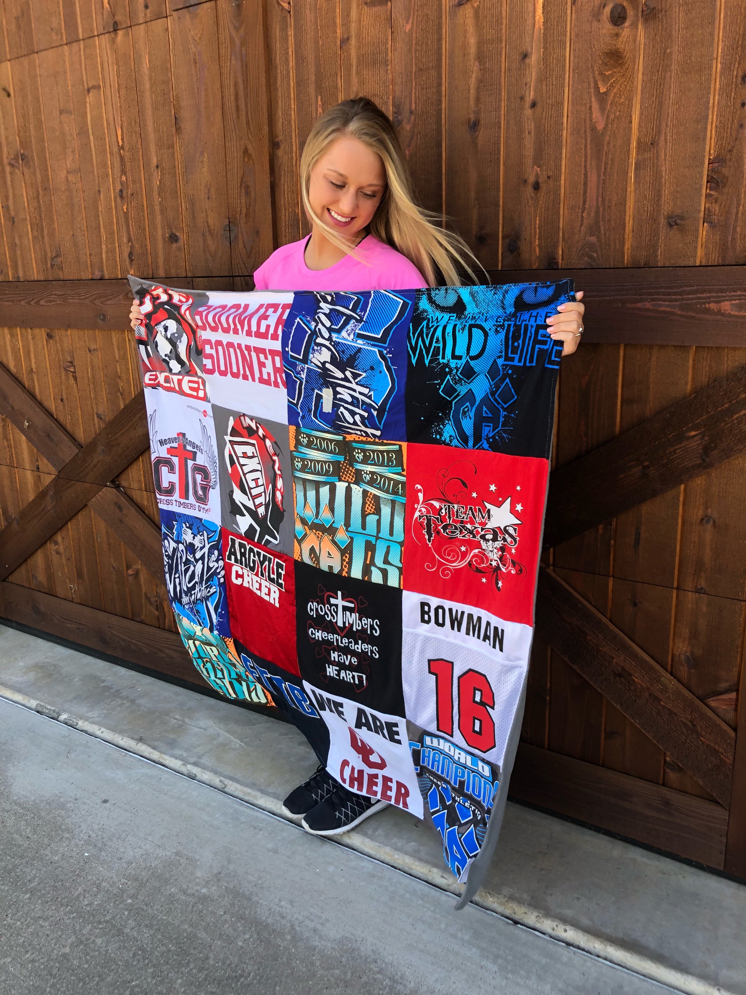 Comfy best sale shirt blanket