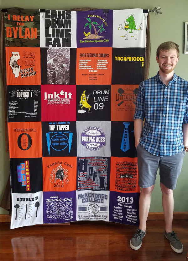 How To Display A T-Shirt Quilt