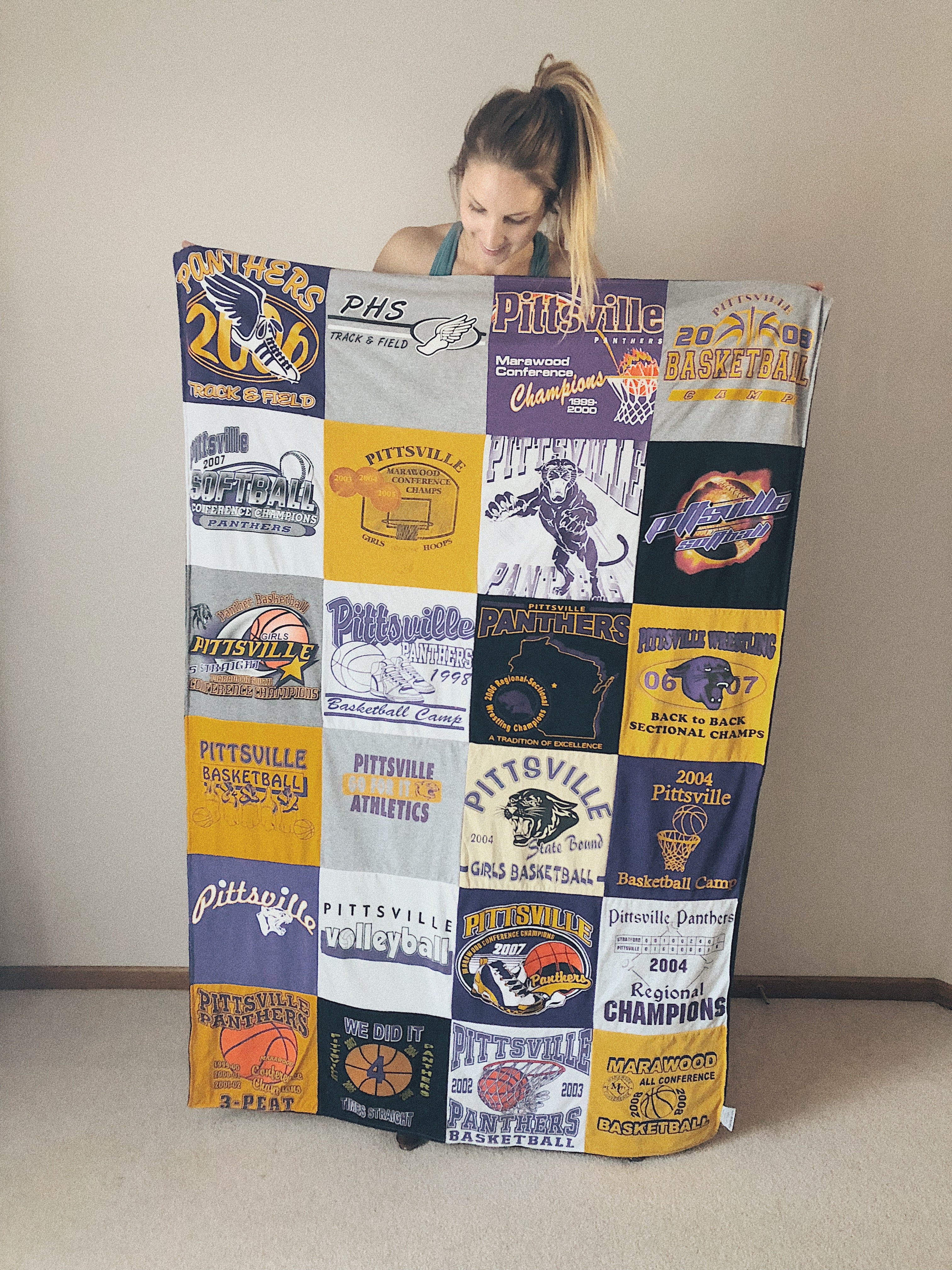 Repat t best sale shirt blanket